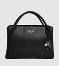 GUESS BRAMINA TEXTURED SATCHEL BAG