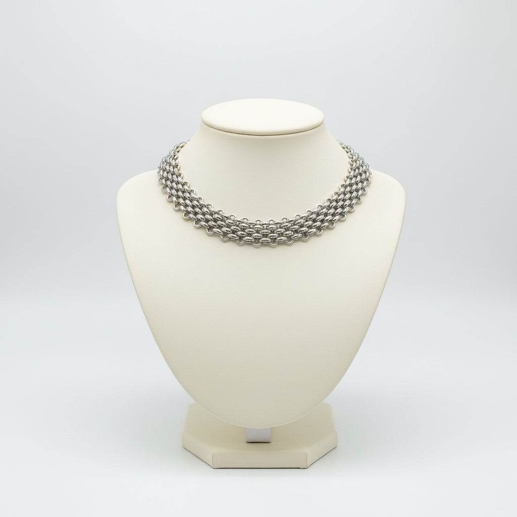 TEXTURED JUBILEE STYLE COLLAR CHOKER