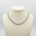 FULL PAVÉ CRYSTAL CLOVER NECKLACE