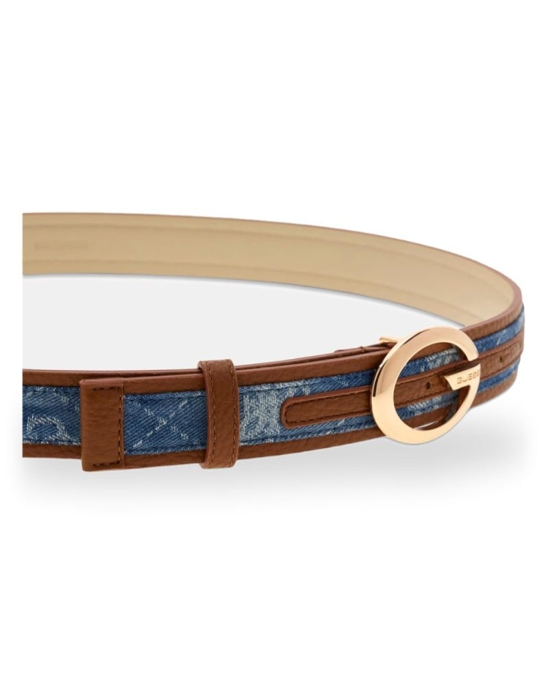GUESS - Belt Camden Women Denim logo M