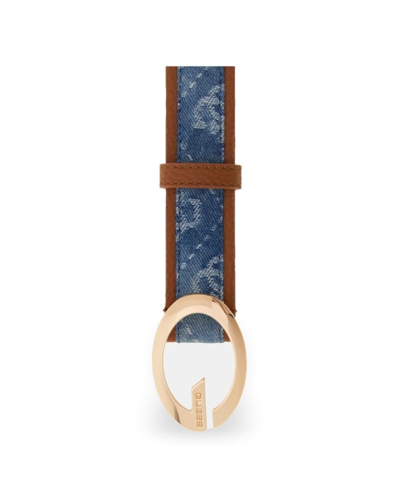 GUESS - Belt Camden Women Denim logo M