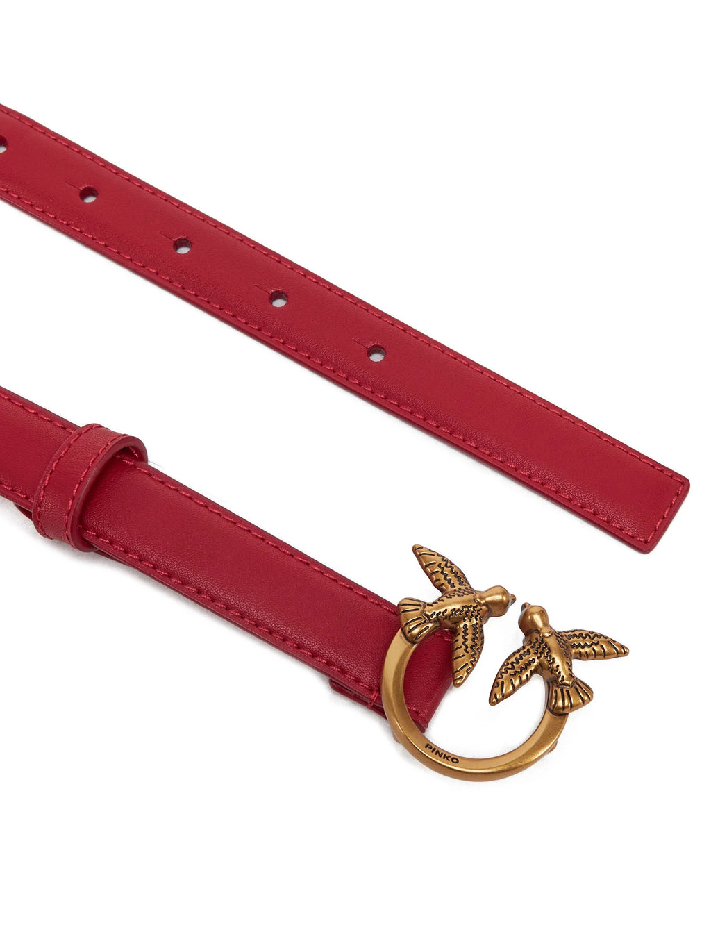 PINKO - Belt Love Berry H2 Ruby Red M
