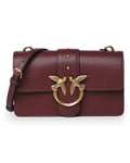 PINKO Small Love Bag One leather crossbody bag - Crossbody Bags in Kuwait | حقيبة كروس بودي لوف باغ وان (Love Bag One)