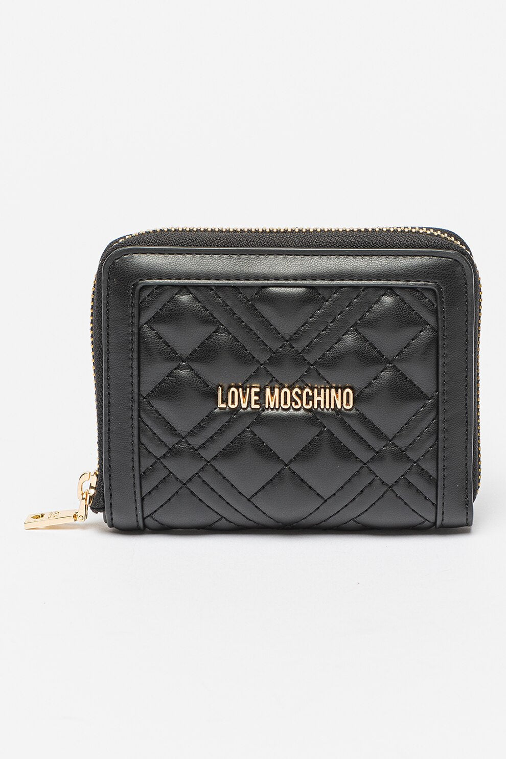 QUILTED ZIPPER WALLET